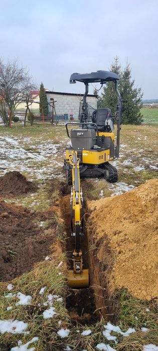 Usługi koparko ładowarka i minikoparka