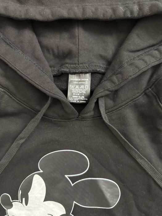 Number (N)ine ss2000 Mickey Mouse Hoodie
