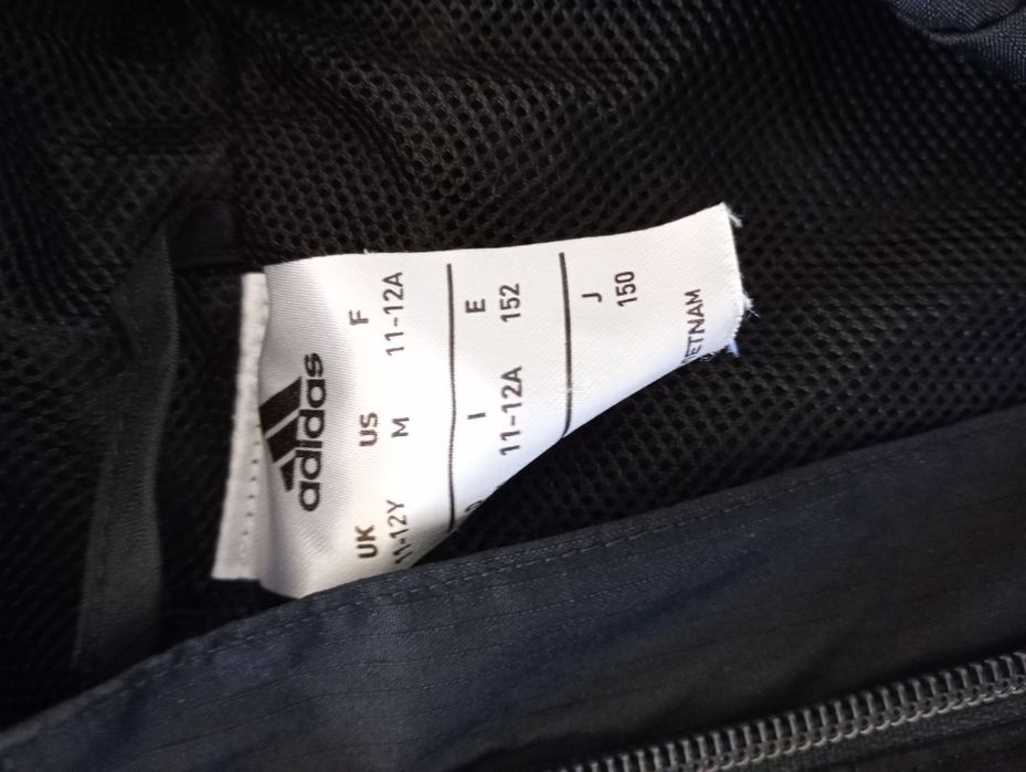 Kurtka jesienna sportowa dla chłopca wiatrówka 11-12 lat Adidas