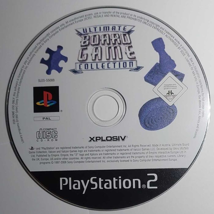 Playstation 2  " Jogo Ultimate Board Game" Collection - 20 Jogos