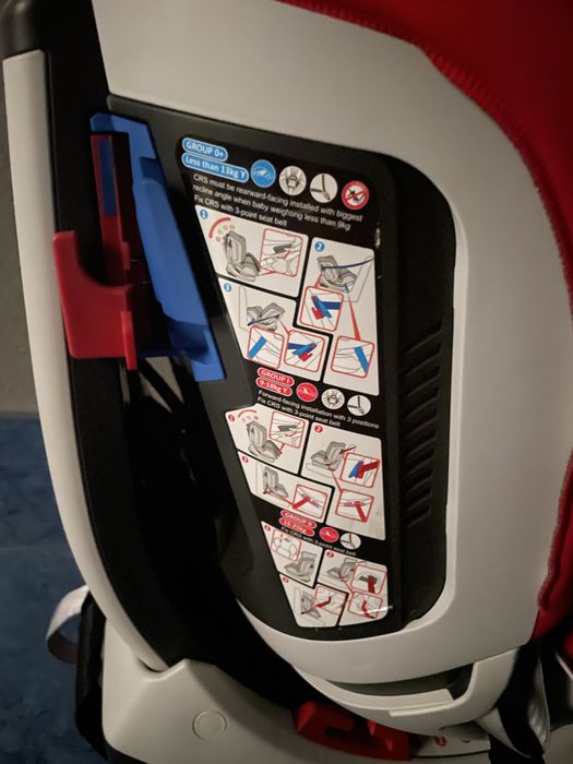 Cadeira Auto Chicco Vermelha 0-25kg