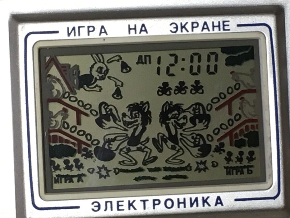 Новая  Игра электроника волк ловит яйца, ну погоди