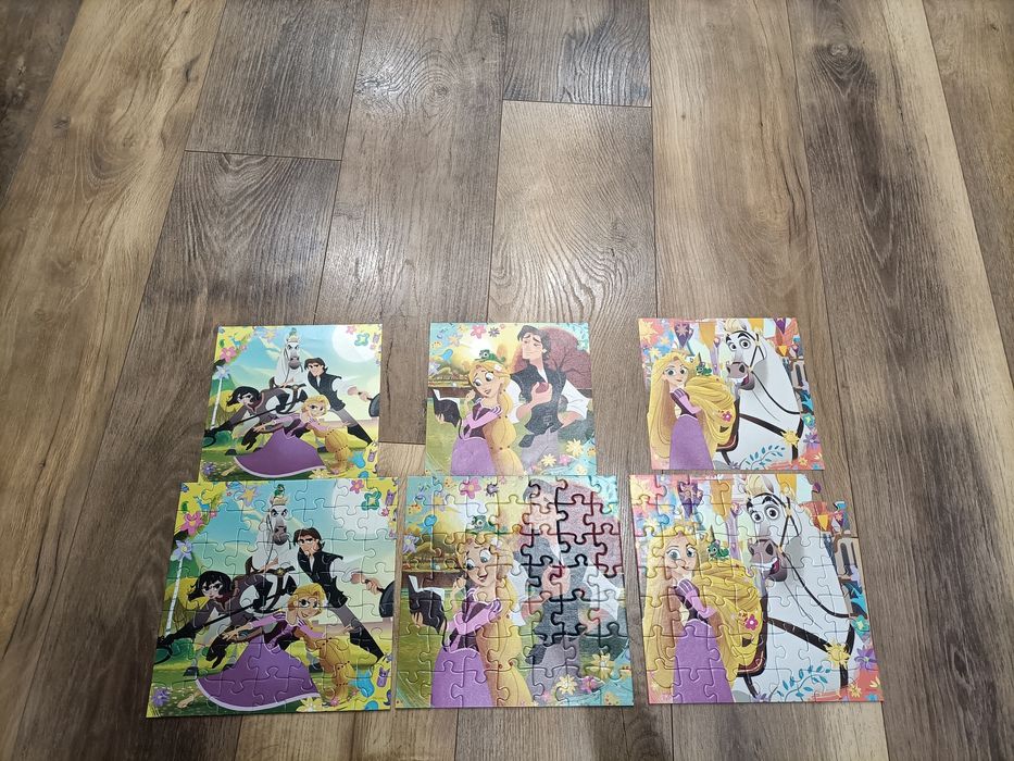 Sprzedam puzzle 3 x 49 elementów