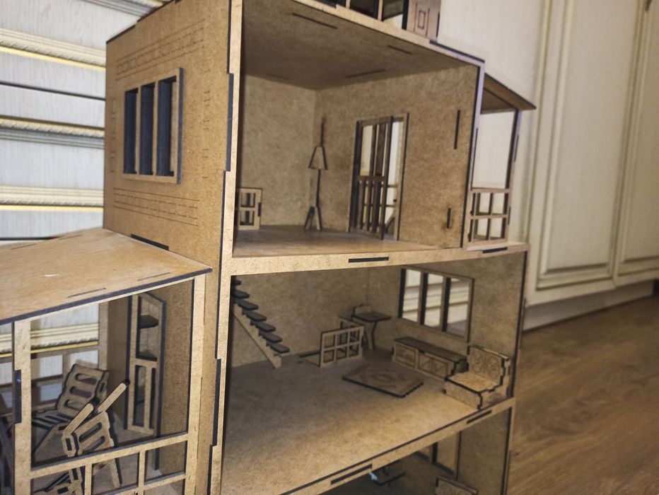 Ляльковий будиночок з фанери