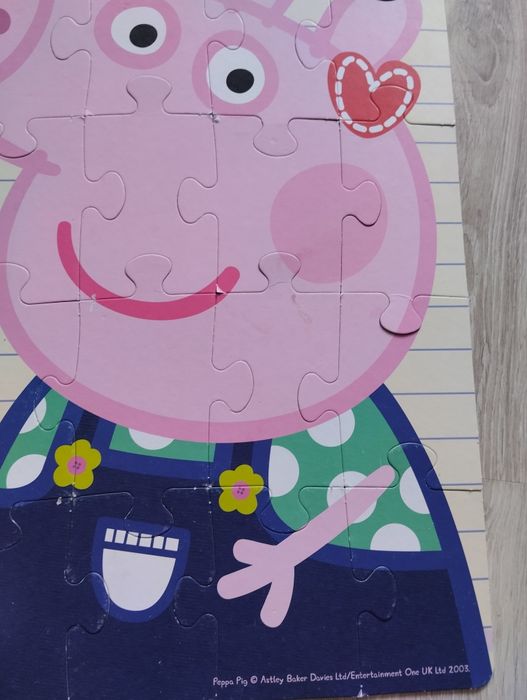 Puzzle gigant świnka Peppa