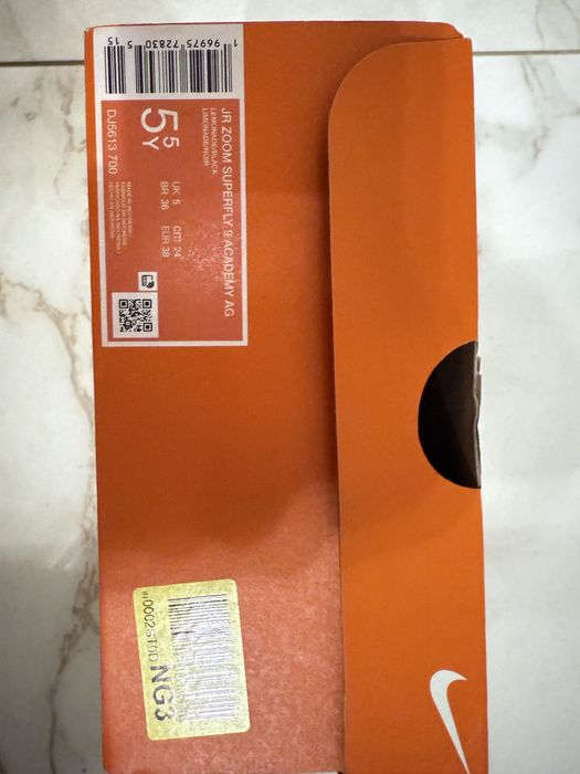 Nike jr zoom superfly euro 38 (24 cm)