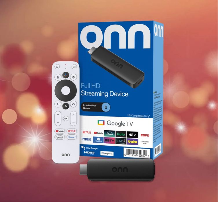 Cертифицированная Cмарт тв приставка Onn Stick  лучше Xiaomi stick