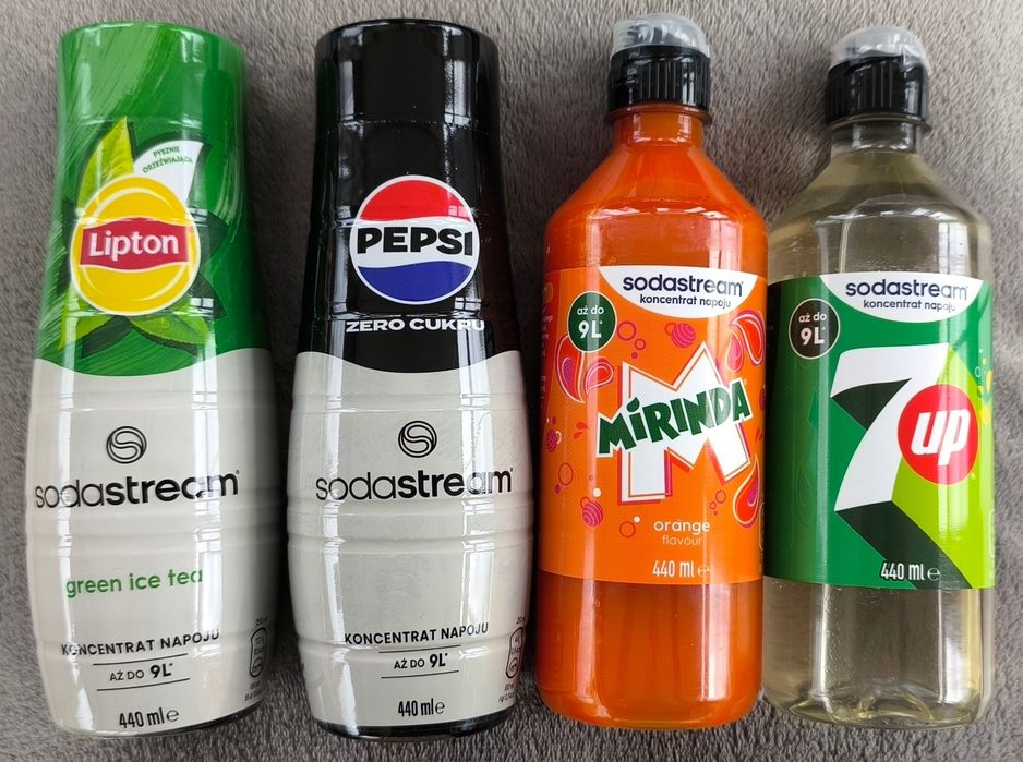 Soda Stream zestaw 4 sztuk