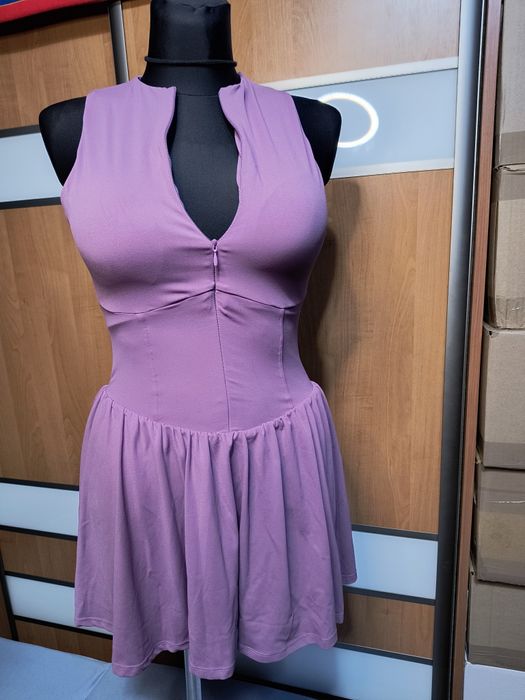 Kombinezon spodenko-sukienka push up S