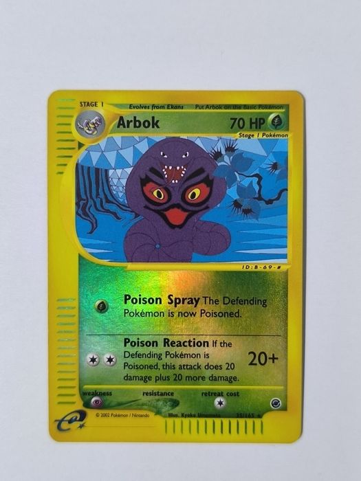 Carta Pokémon Arbok (35/165)