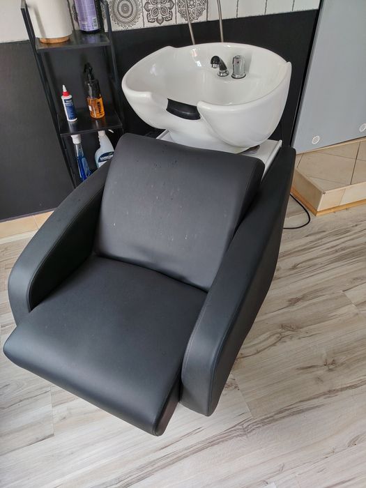 Myjka fryzjerska barberska.