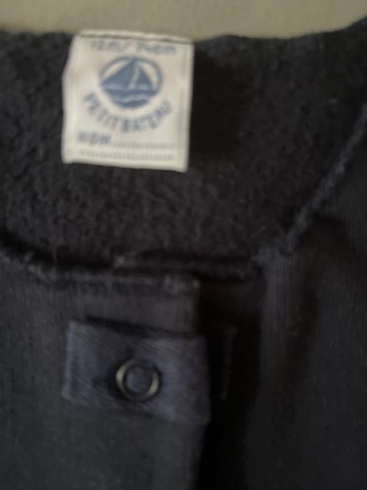 Sweterek Petit Bateau 74 12 Mcy granat