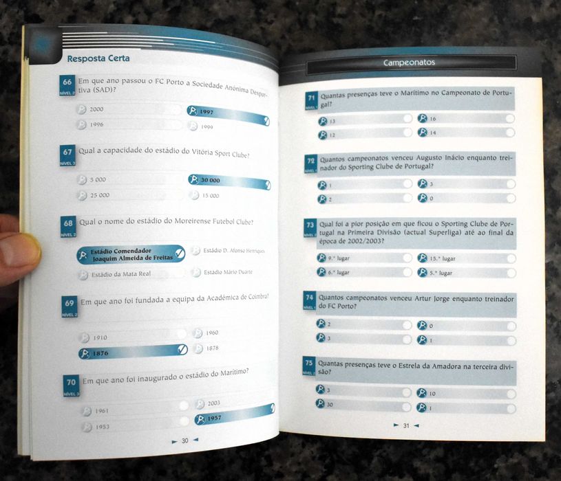 Resposta Certa - Futebol