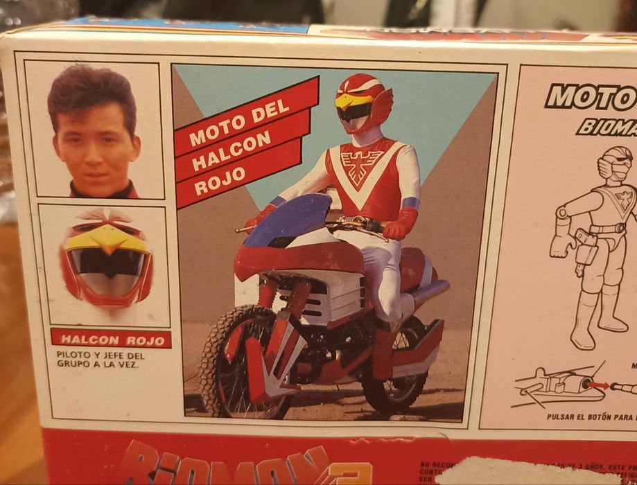 Power Ranger, vintage 1988 Bandai/ Bioman3