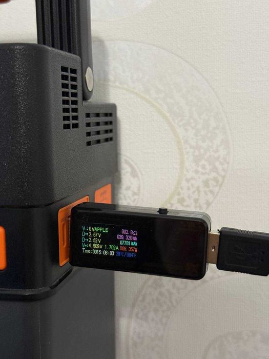 USB тестер Atorch U96 + крокодилы