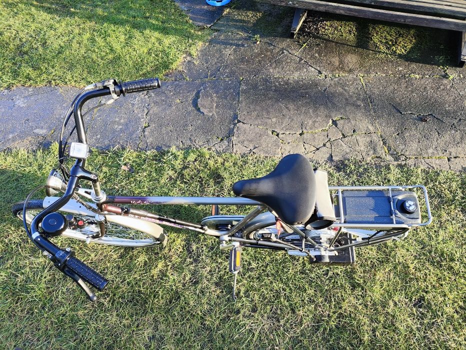 Sparta Met męski rower z silnikiem spalinowym sachs301A, Spartame