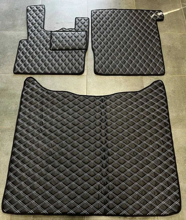 Коврики із екошкіри для ДАФ 95\ 105\ 106\ 85\ АКПП і МКПП\DAF еко кожа