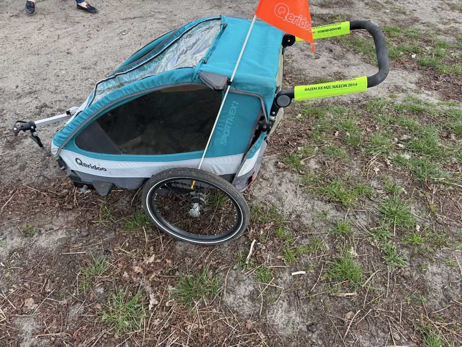 Przyczepka rowerowa wozek biegowy