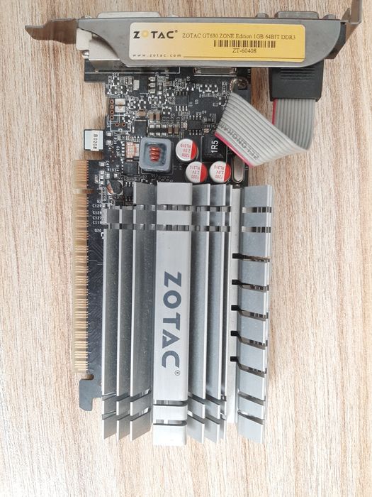 Відеокарта ZOTAC GT630 ZONE Edition, 1 GB, 64BIT