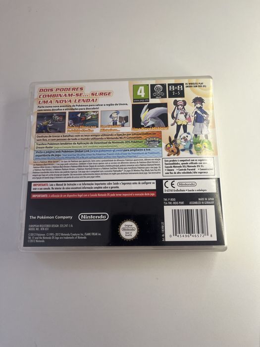 Pokémon White Version 2 - Edição Completa (Caixa + Manuais +Gift Card)