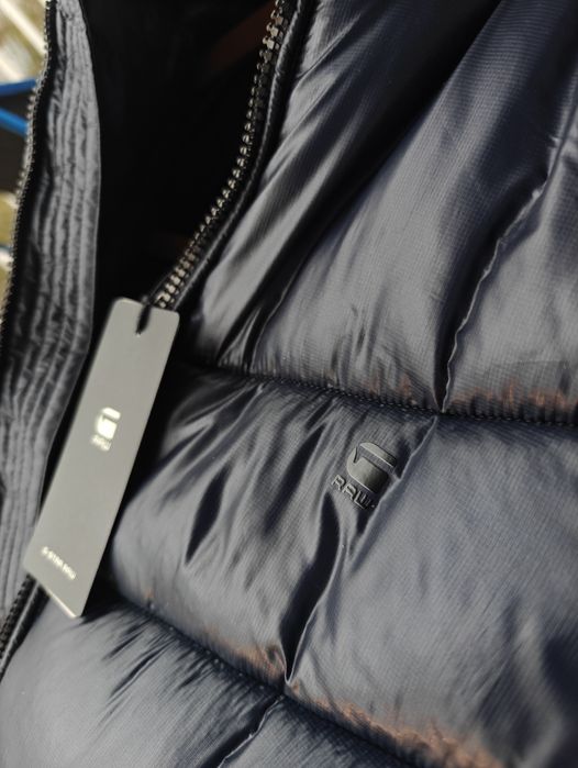 Nowa piękna kurtka z kapturem płaszcz damski G-star Raw M zimowa CK mk