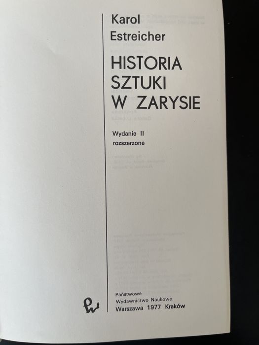 Karol Estreicher Historia sztuki w zarysie