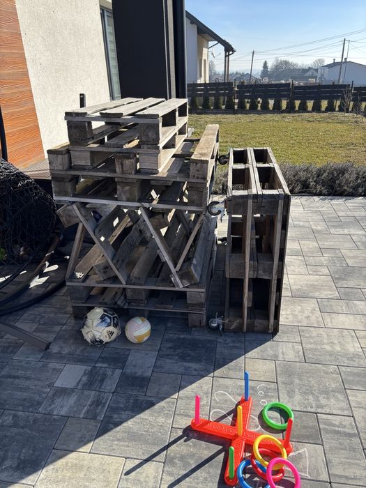 Meble z palet ogrodowe