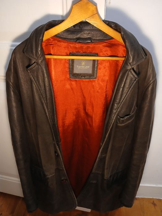 Casaco de couro Forrest Land