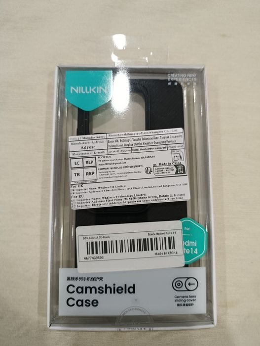 Capa protetora Xiaomi note 14 pro