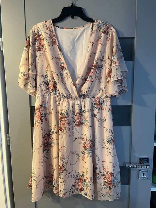 Shein sukienka kwiaty hit roz.42