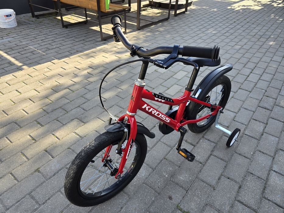 Rower dziecięcy Kross Racer 4.0 koła 16 cali aluminiowa rama