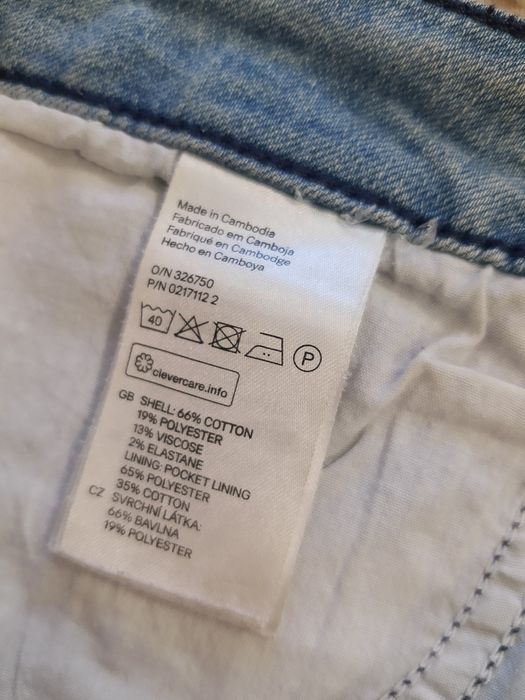 Szorty blue jeans H&M 34