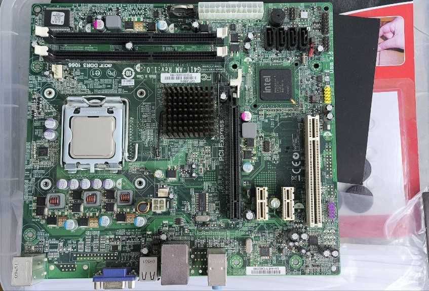 ПЛАТА Acer Intel G41T-AM QUAD VGA X4500 2xDDR3 775