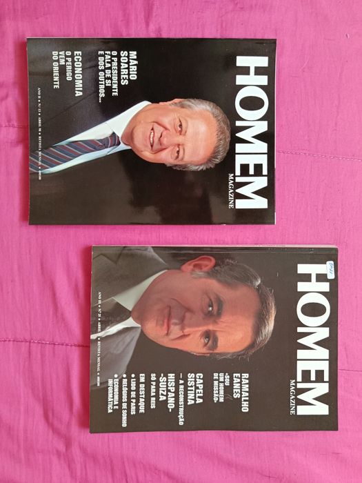 Revistas " HOMEM Magazine " e " Em VOGA "