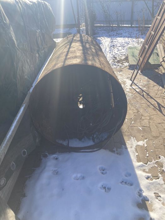 Продам бочку .Товщина низ 10мм а бока 5 мм. 5 мм