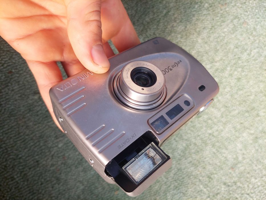 câmara antiga funcionando
usando filme