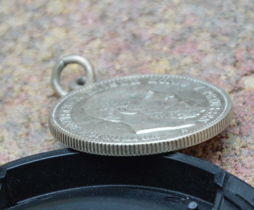 Srebrne 2 Marki 1888 A Prusy Fryderyk srebro Medalik