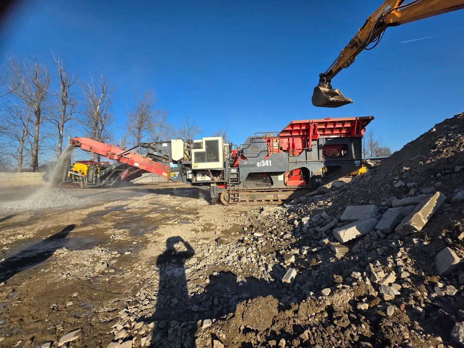 Sandvik QJ 341  Duża Kruszarka Szczękowa 1200x750 EXTEC C12+ 2016R