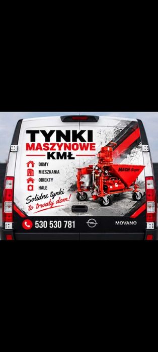 Tynki Maszynowe - Gipsowe i Cementowo-Wapienne. Gładź Polimerowa. Opolskie i okolice!