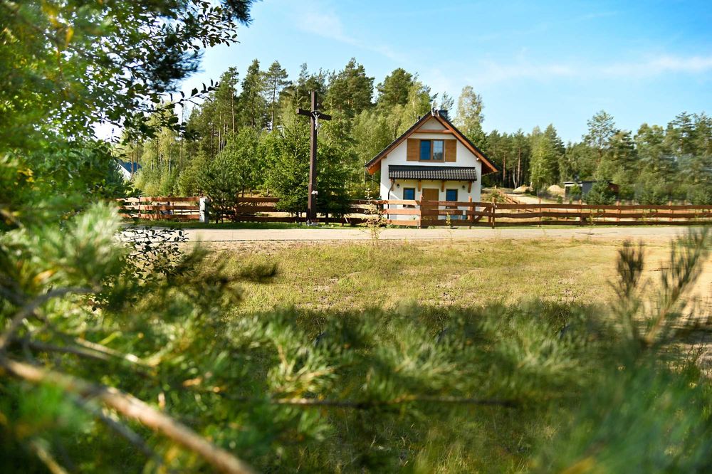 Domek całoroczny na Kaszubach "Hubertówka" w Lipuszu