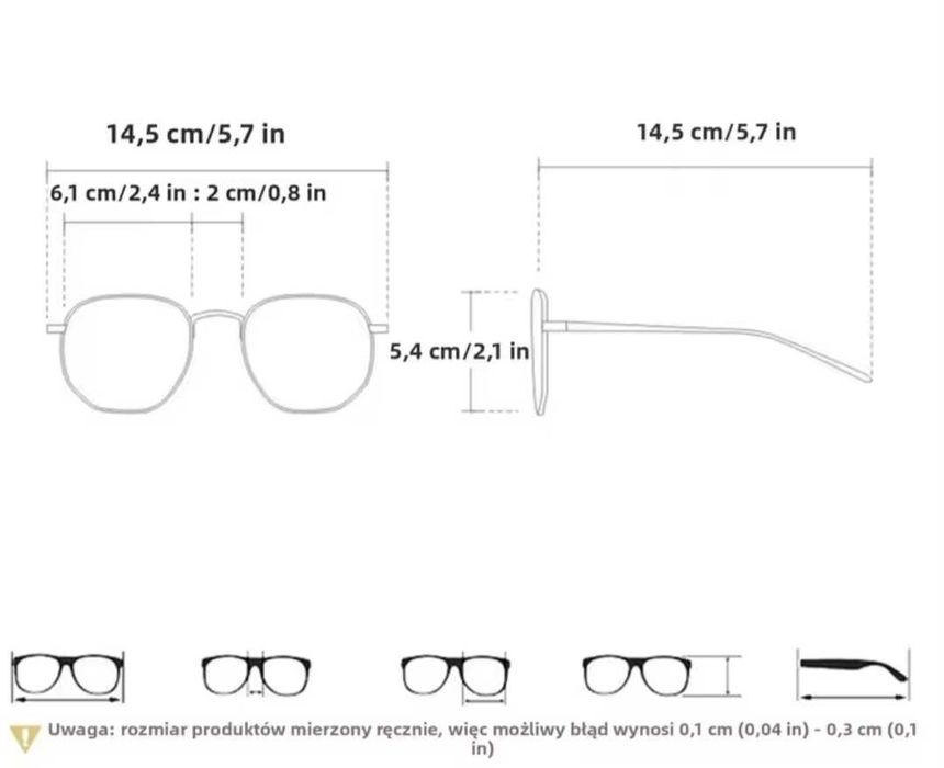 TANIO Nowe okulary przeciwsłoneczne damskie