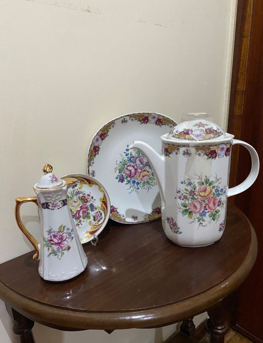 Peças de porcelana Limoges