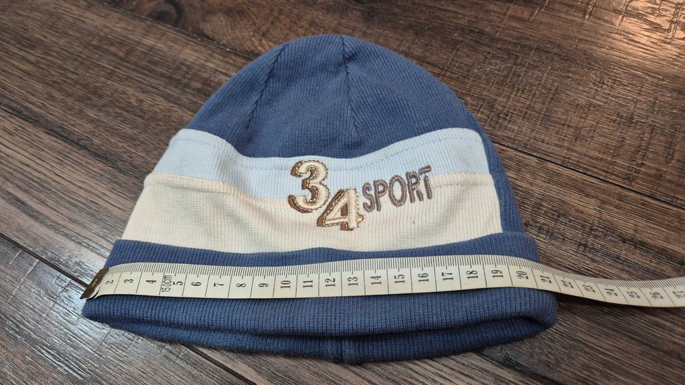 czapka przejściowa nr 1 paski rozm 52 sport chłopiec AD 05