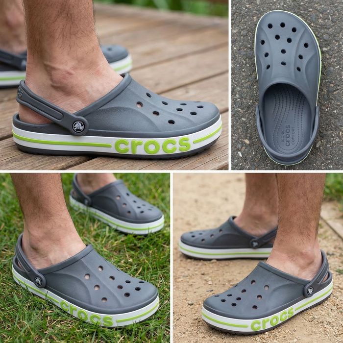 Оригінал Crocs Сабо Bayaband Navy сині чоловічі крокси 36-44