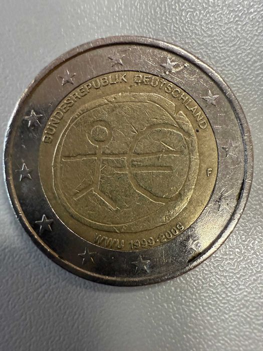 Várias moedas de euro