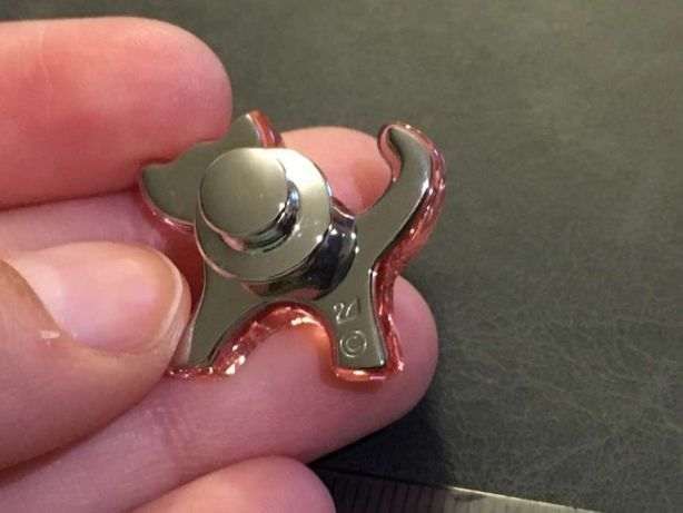 Alfinete cristal gato rosa Swarovski