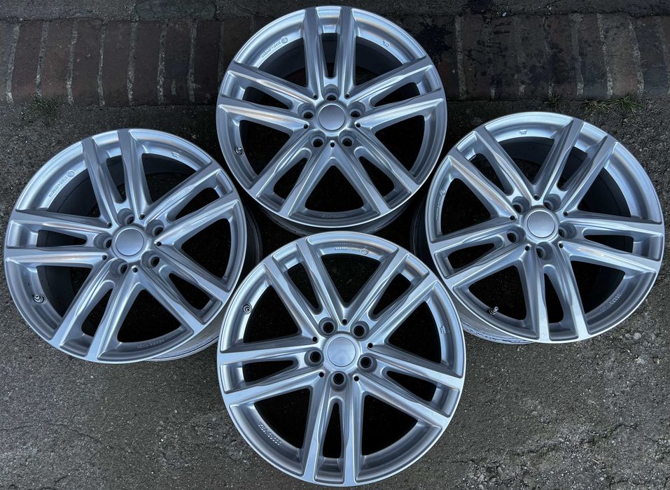 Felgi Aluminiowe Mercedes Audi BMW Skoda VW 5x112 18" ! KOMPLET ! CZUJNIKI !