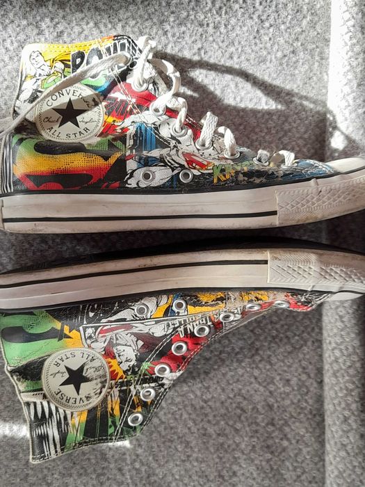 Buty trampki, tenisówki wysokie Convers TM&DC Komiks  SUPERMAN roz. 41