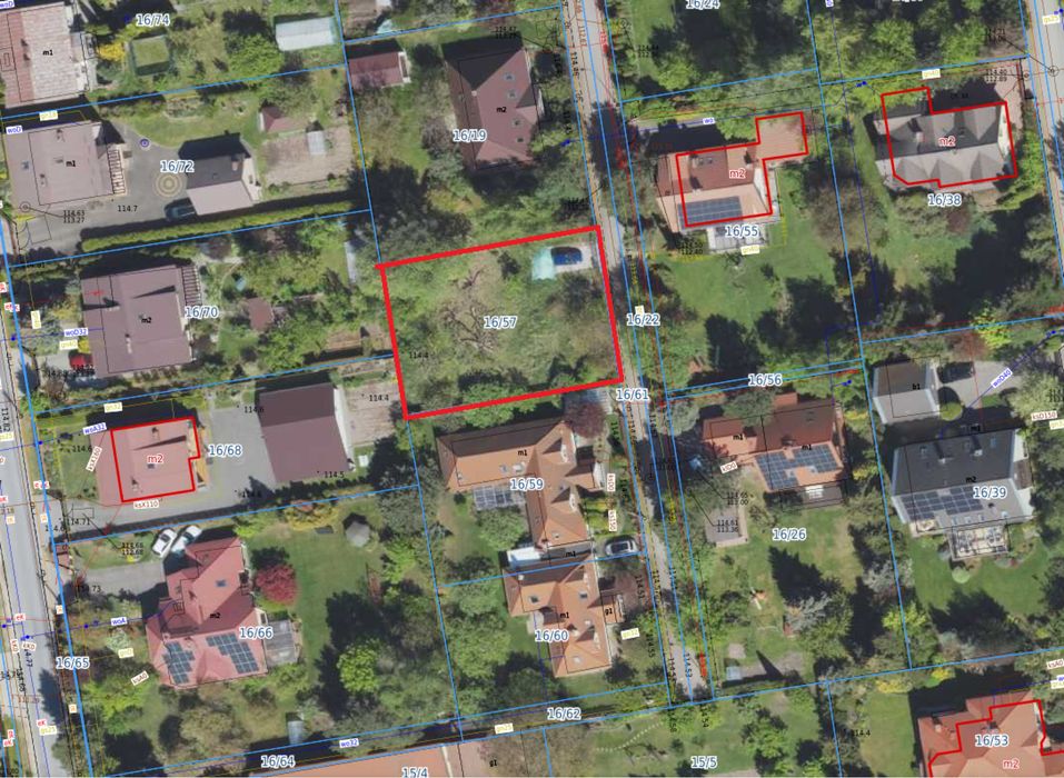 Działka budowlana 600 m² – Nowa Iwiczna, ul. Czereśniowa