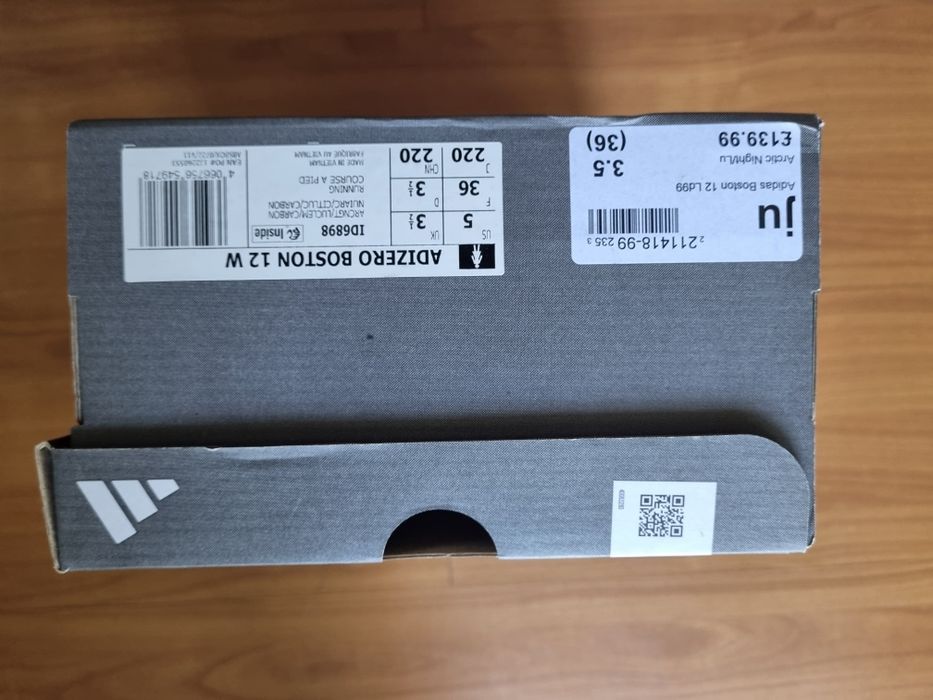 Sapatilhas Adidas Adizero boston n36 - Novas!